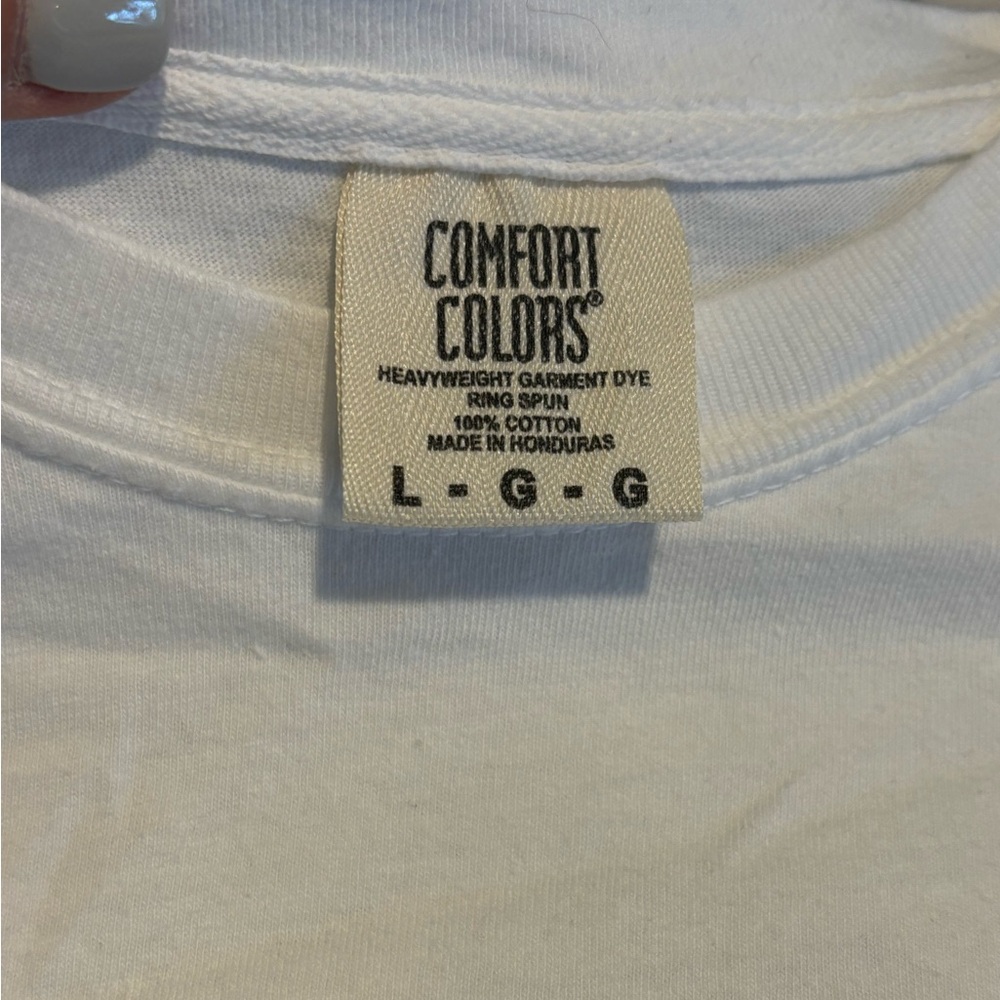 Local's Only Unisex Short Sleeve Tshirt - Size Large white NWT - Picture 9 of 10